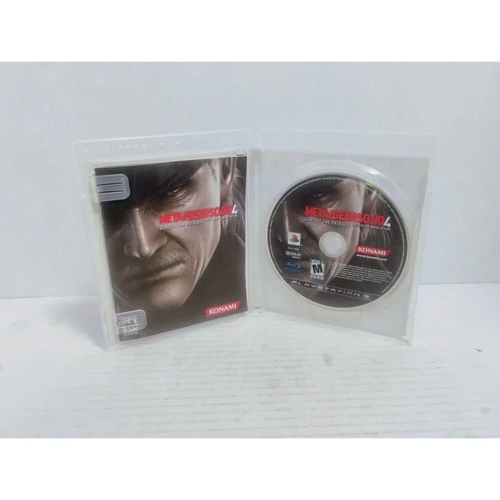 SONY PLAYSTATION 3 PS3 METAL GEAR SOLID 4 GUNS OF THE PATRIOTS CIB